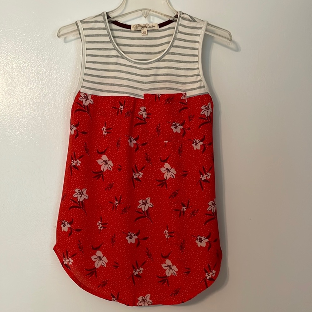 REWIND GIRLS TOP.